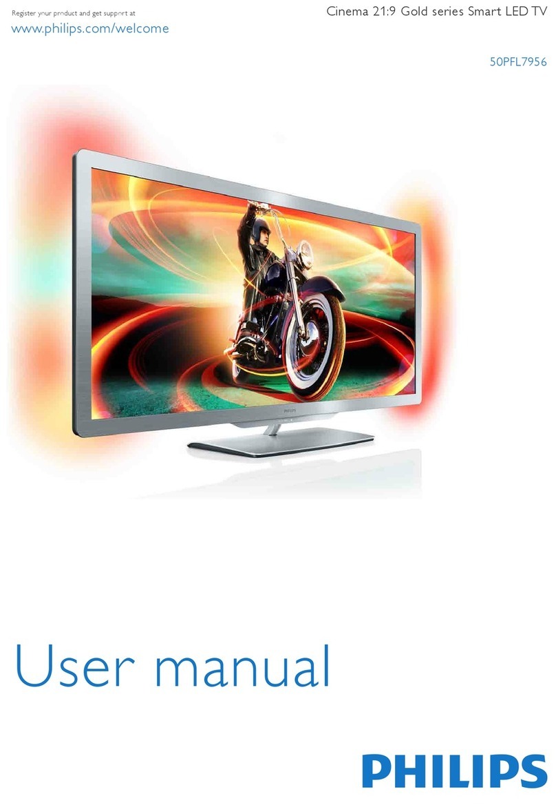 Philips 50PFL7956T User manual