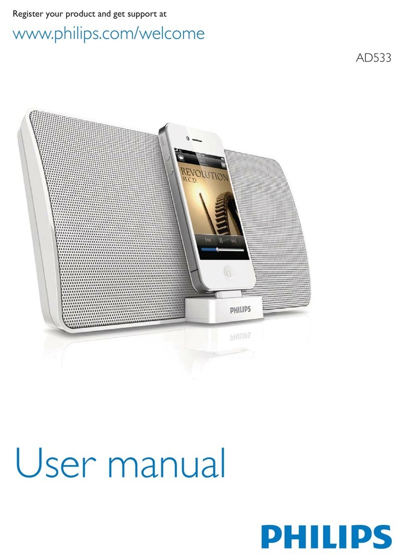 Philips AD533 User manual