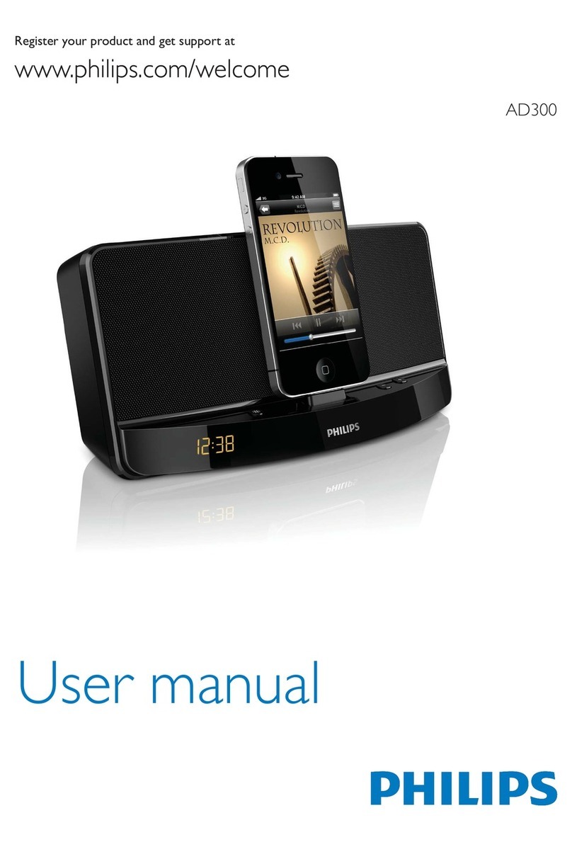 Philips AD300 User manual