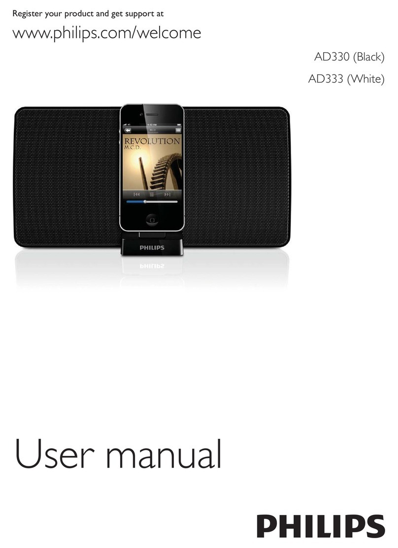 Philips AD330 User manual