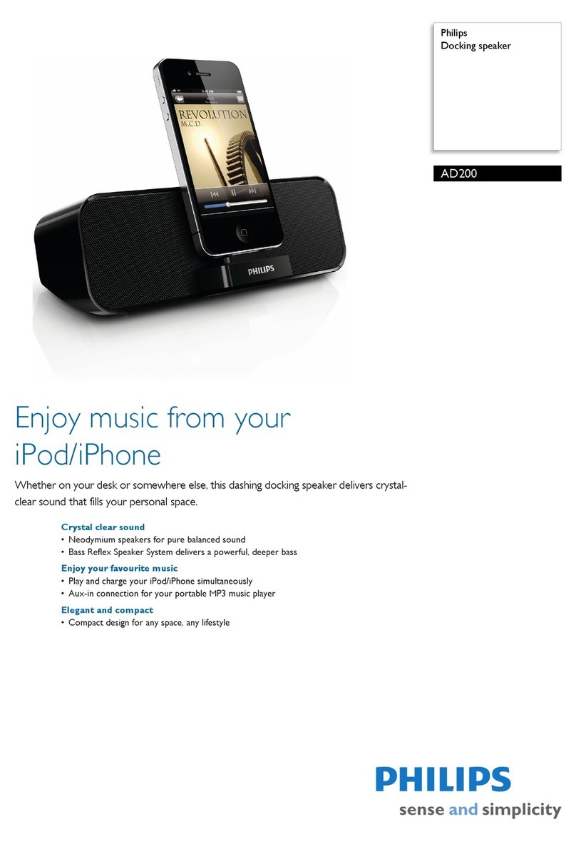Philips AD-200 User manual