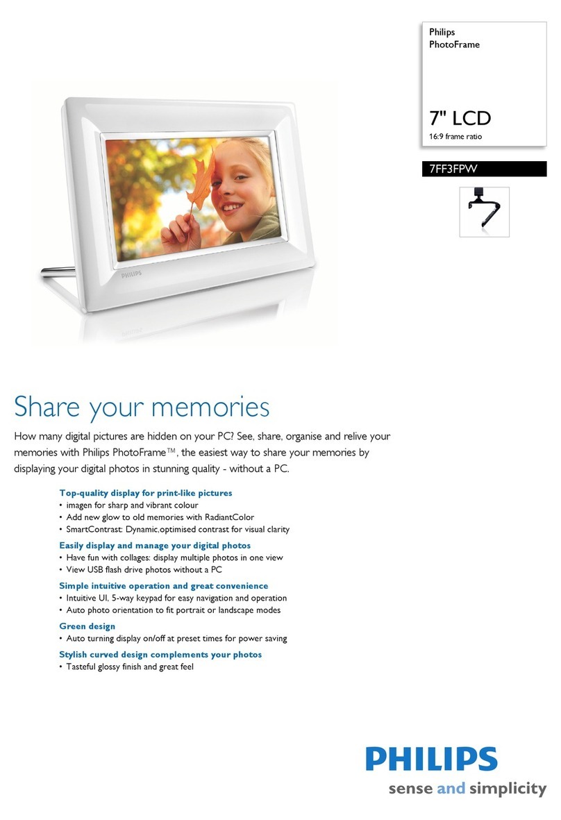 Philips 7FF3FPW User manual
