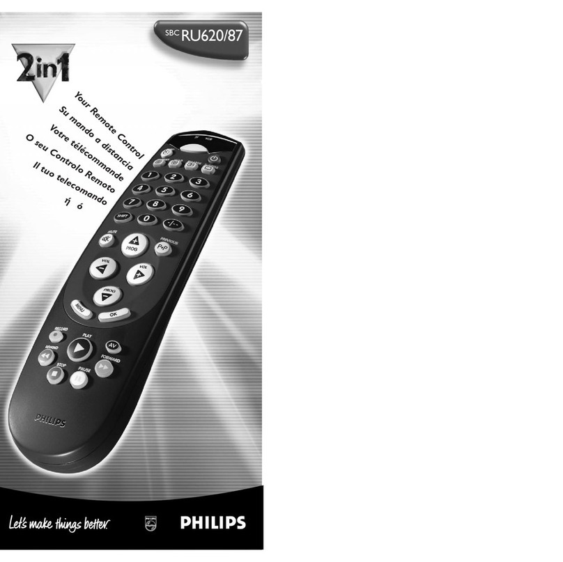 Philips 7FF2CWO User manual