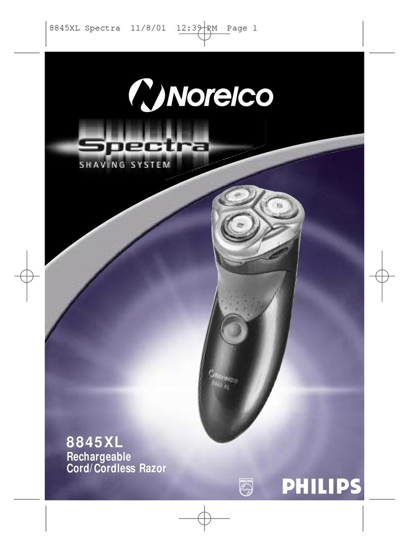 Norelco 8845 XL user manual