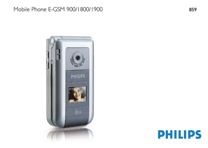 Philips 859 User manual