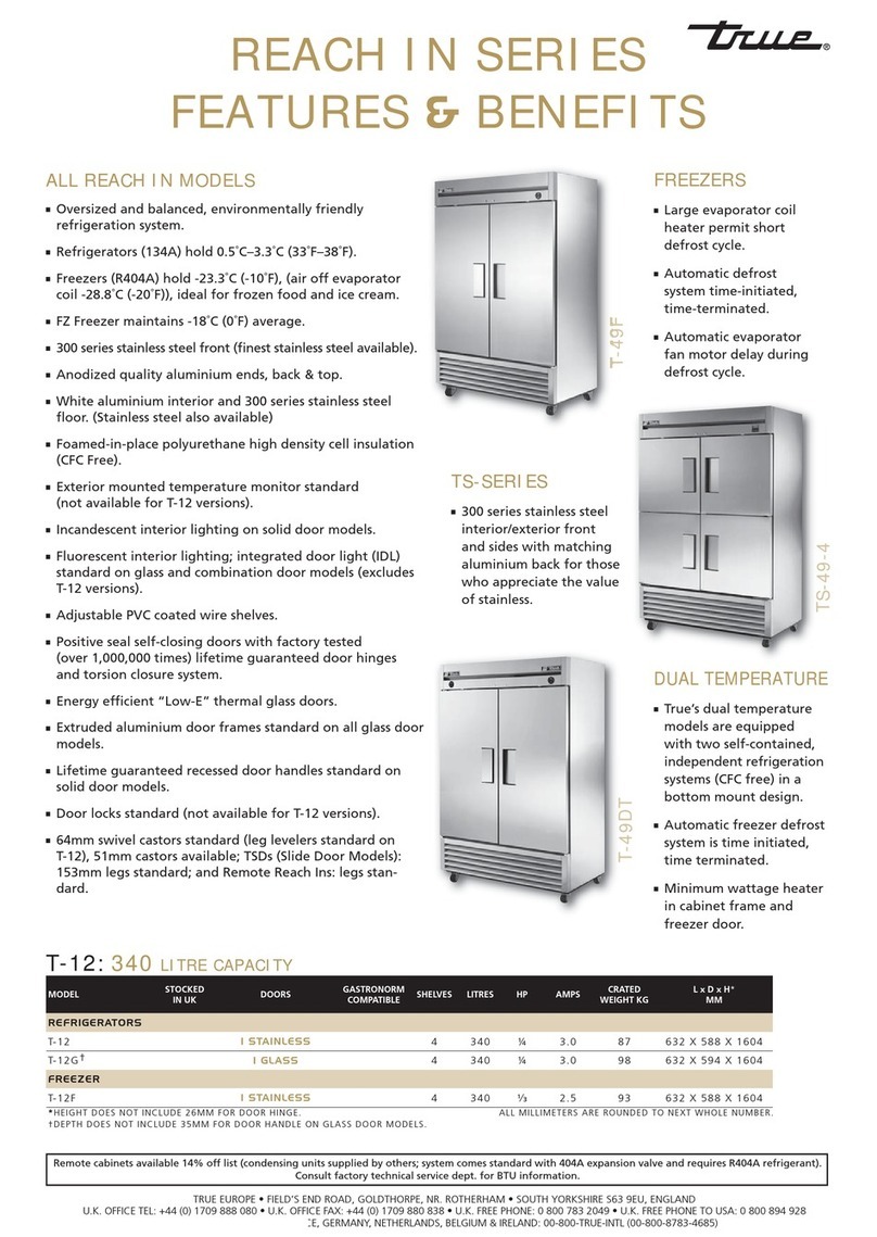 True T-12F User manual