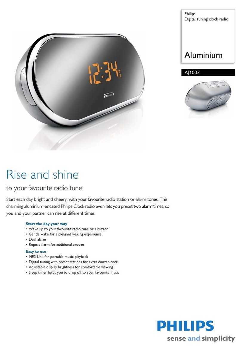 Philips AJ1003 Specifications