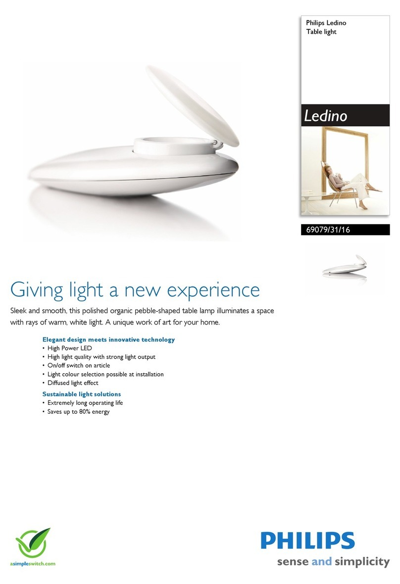 Philips Ledino 69079/31/16 User manual