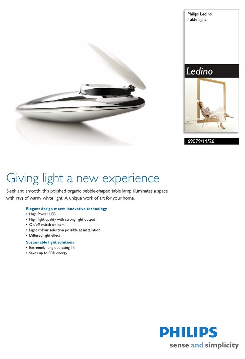 Philips Ledino 69079/11/26 User manual