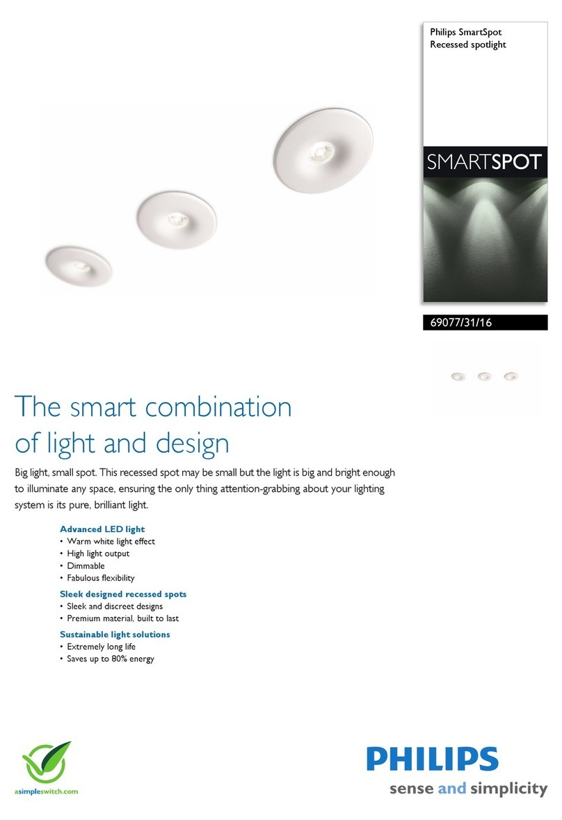 Philips SmartSpot 69077/31/16 User manual
