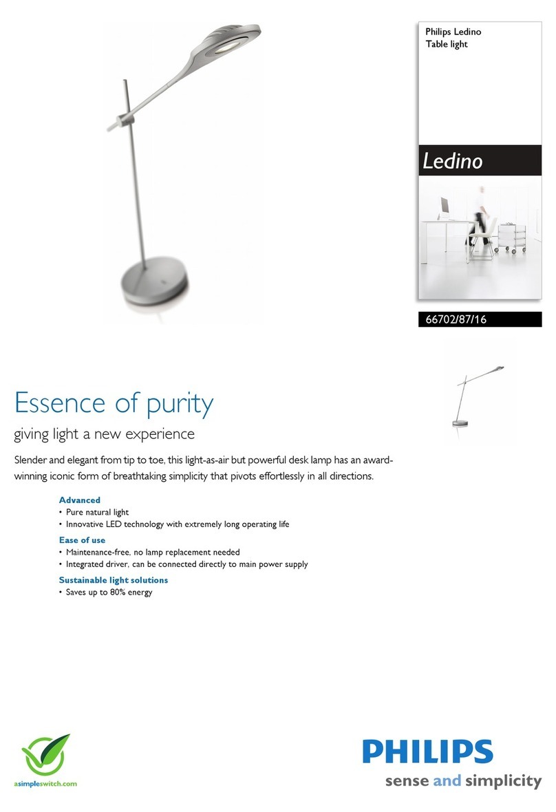 Philips Ledino 66702/87/16 User manual