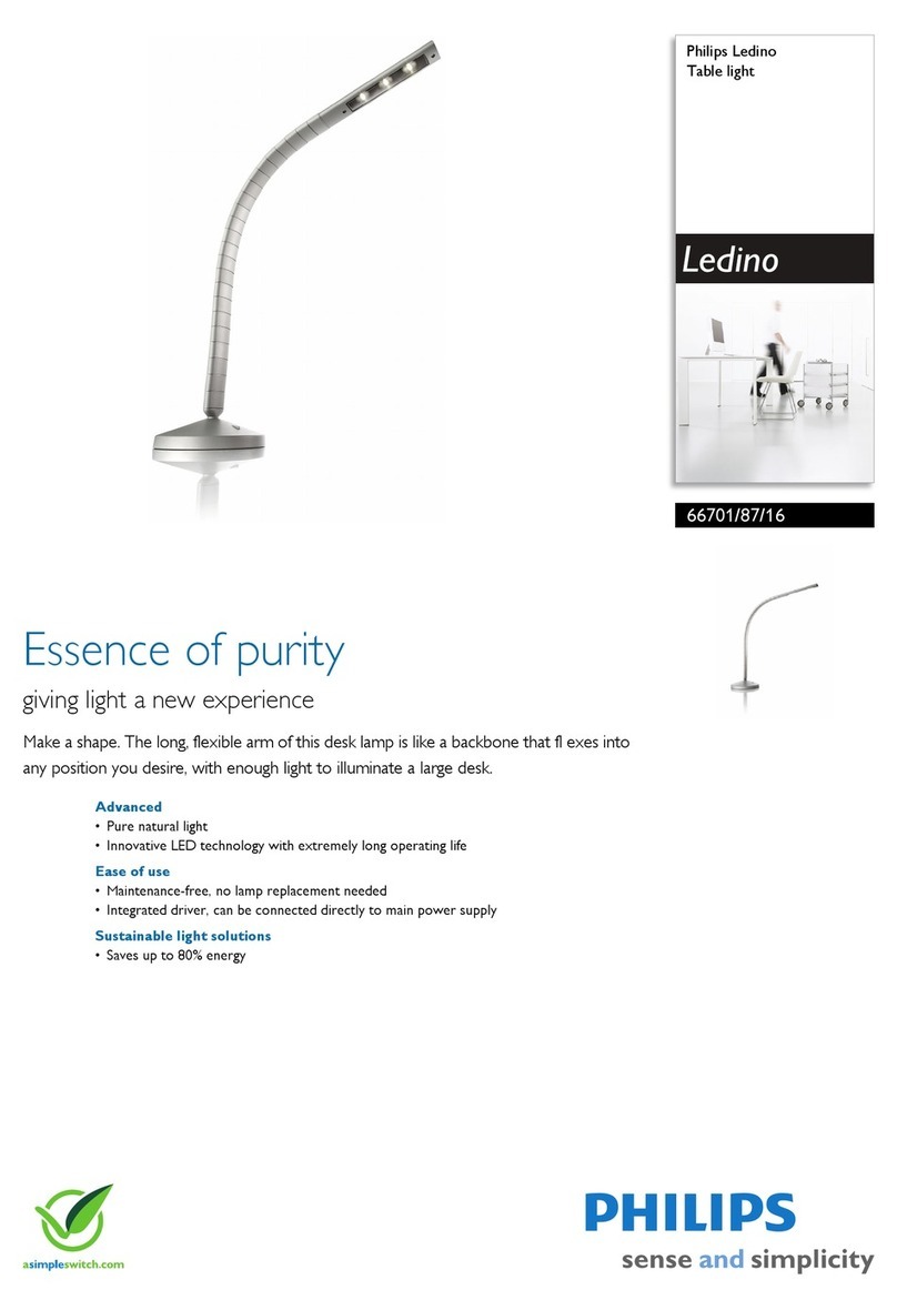 Philips Ledino 66701/87/16 Specifications