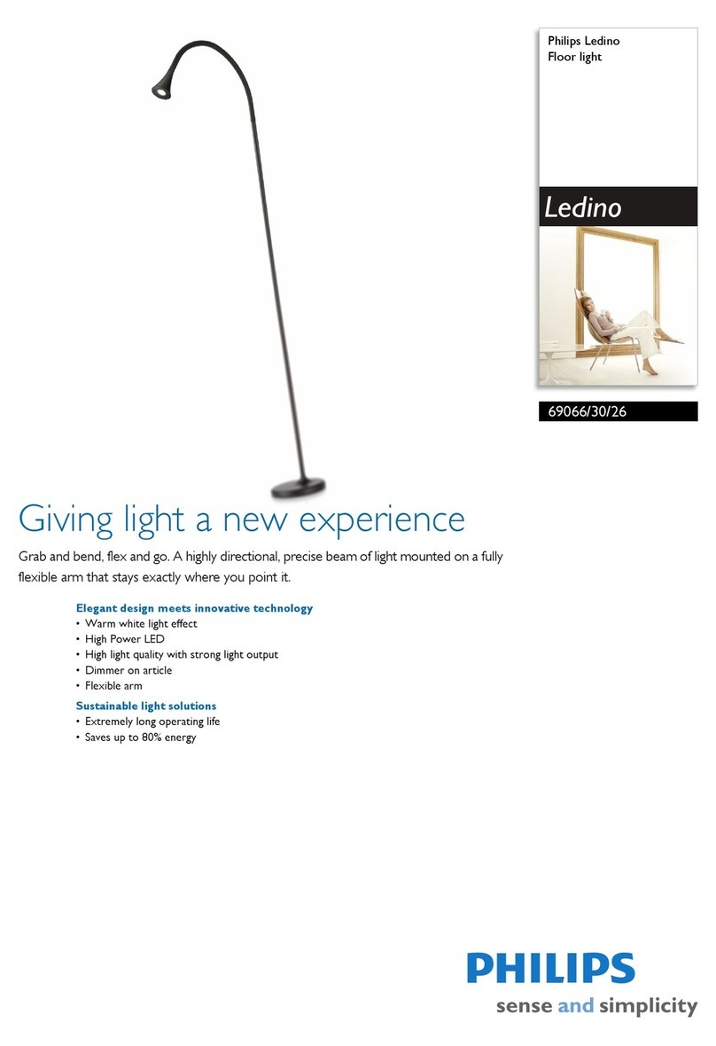 Philips Ledino 69066/30/26 User manual