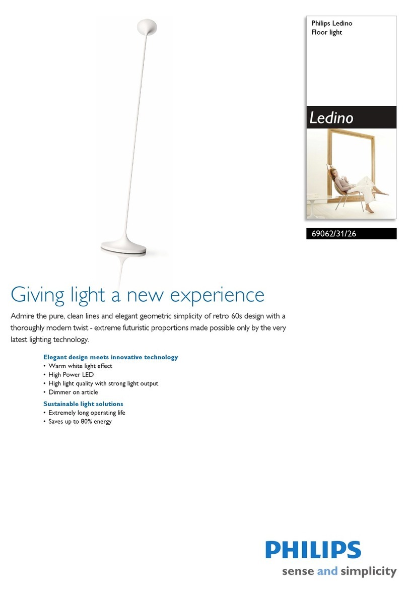 Philips Ledino 69062/31/26 User manual