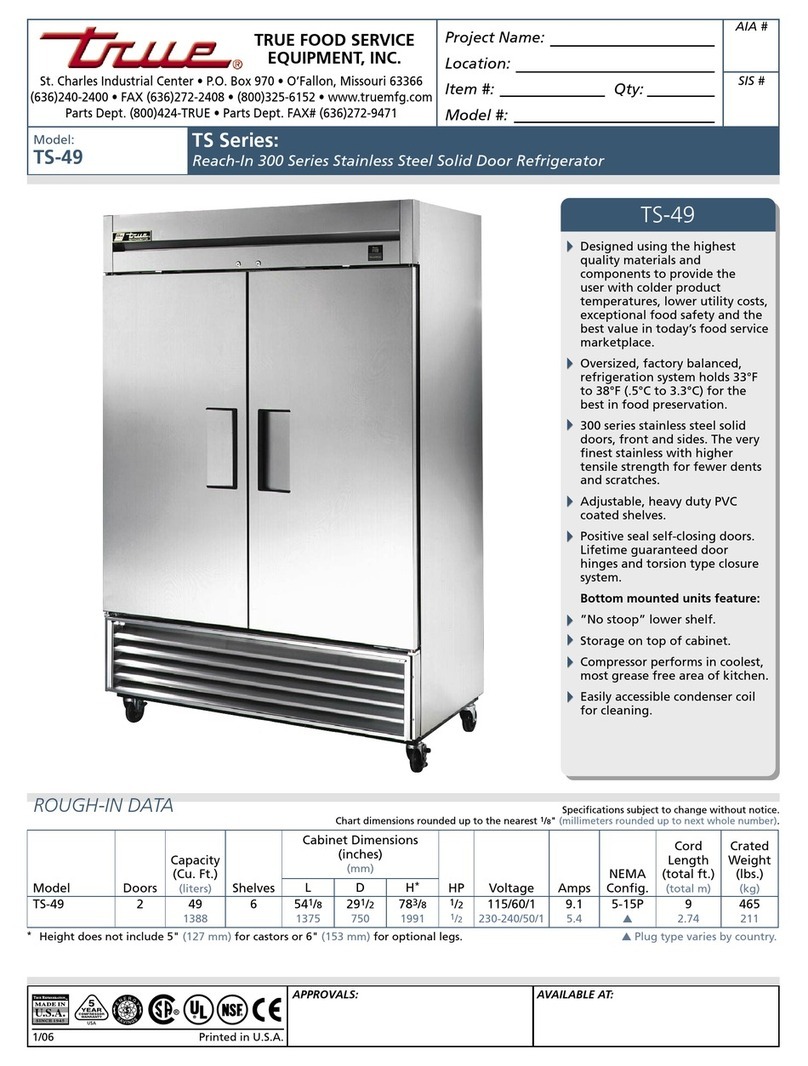 True TS-49 User manual