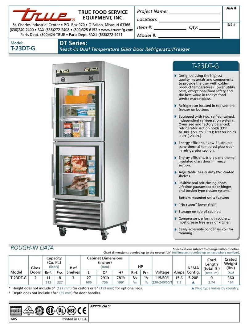 True T-23DT-G User manual