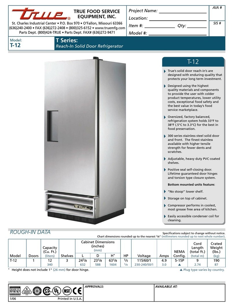 True T-12 User manual