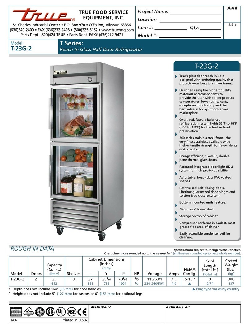 True T-23G-2 User manual
