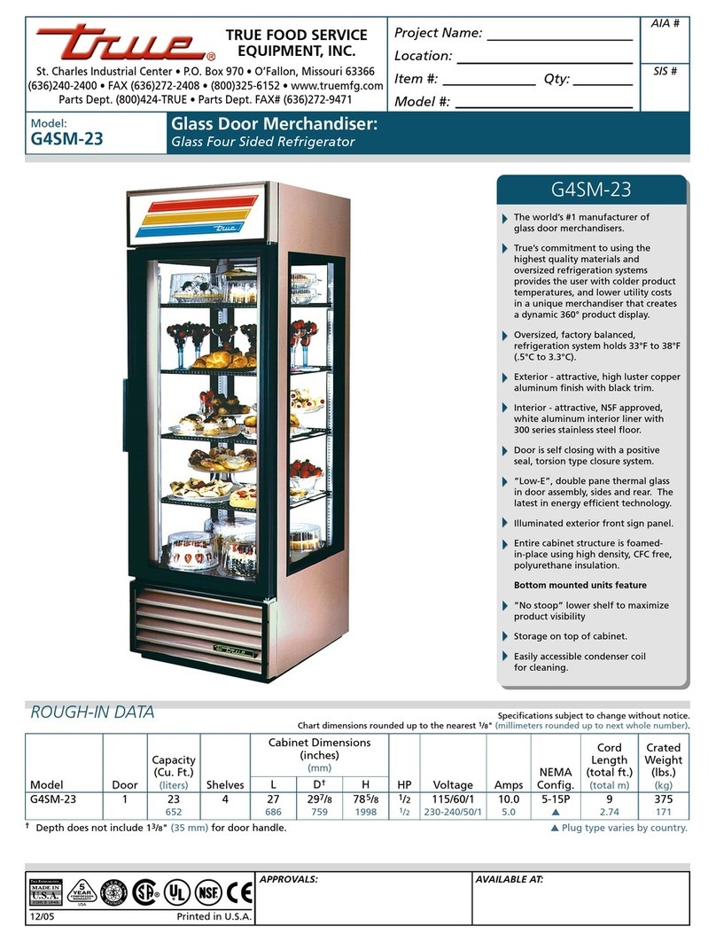 True G4SM-23 User manual