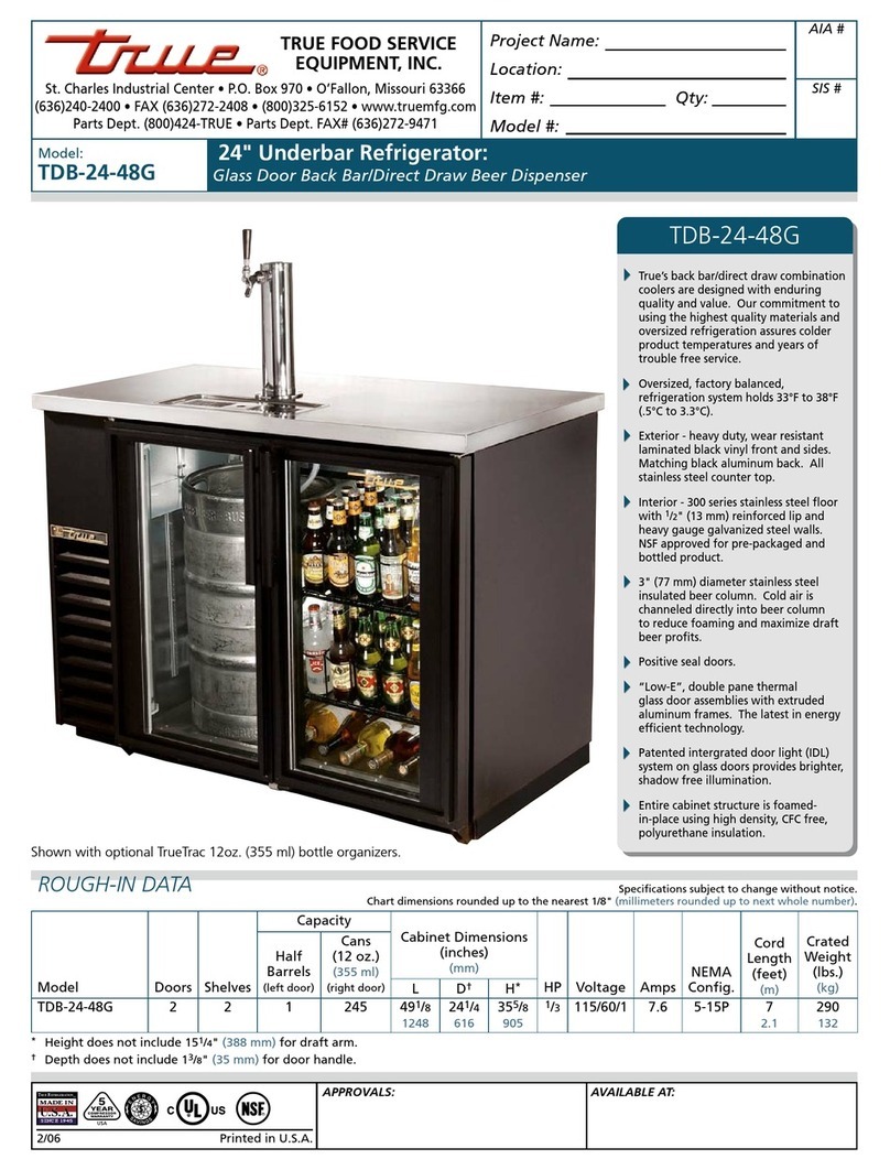 True TDB-24-48G User manual True TDB-24-48G User manual