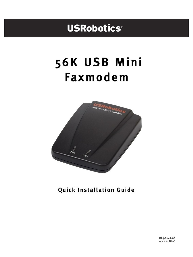 US Robotics USR5635 Quick installation guide