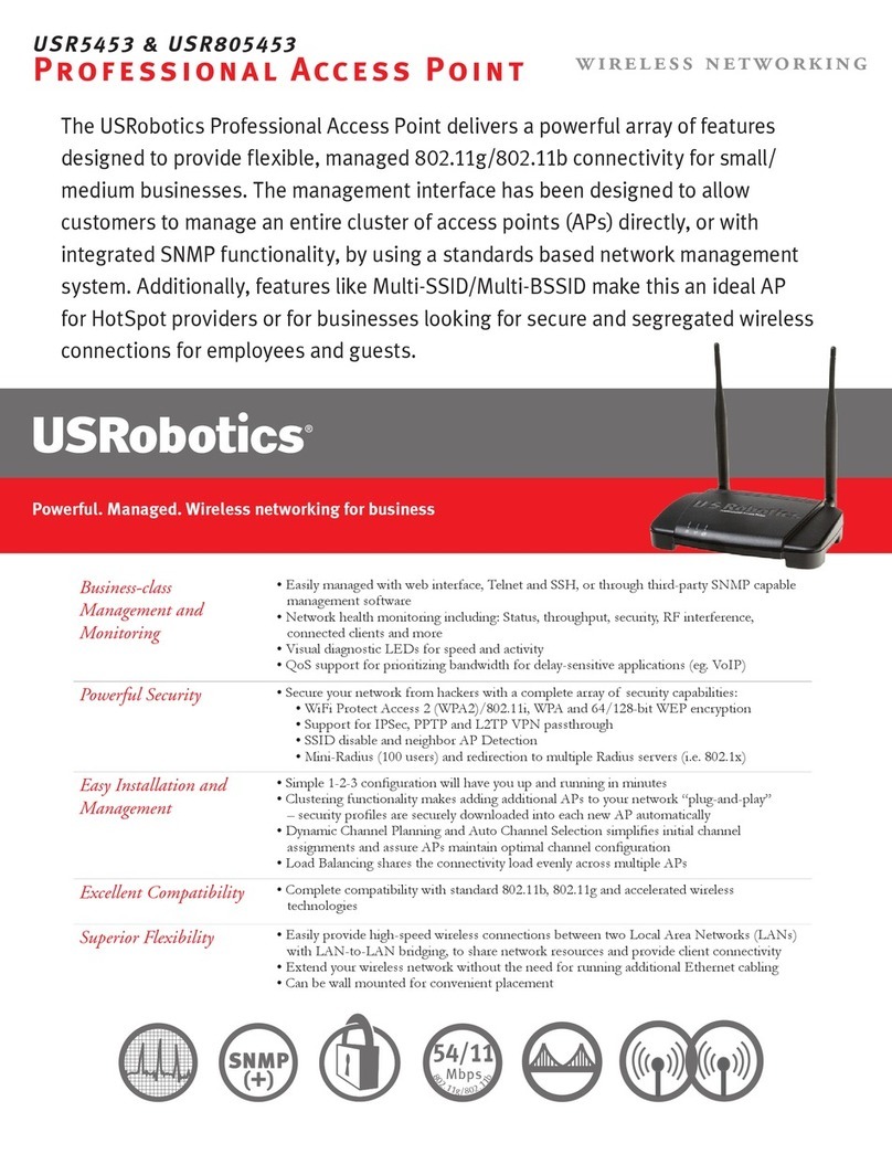 US Robotics USR5453 Specifications