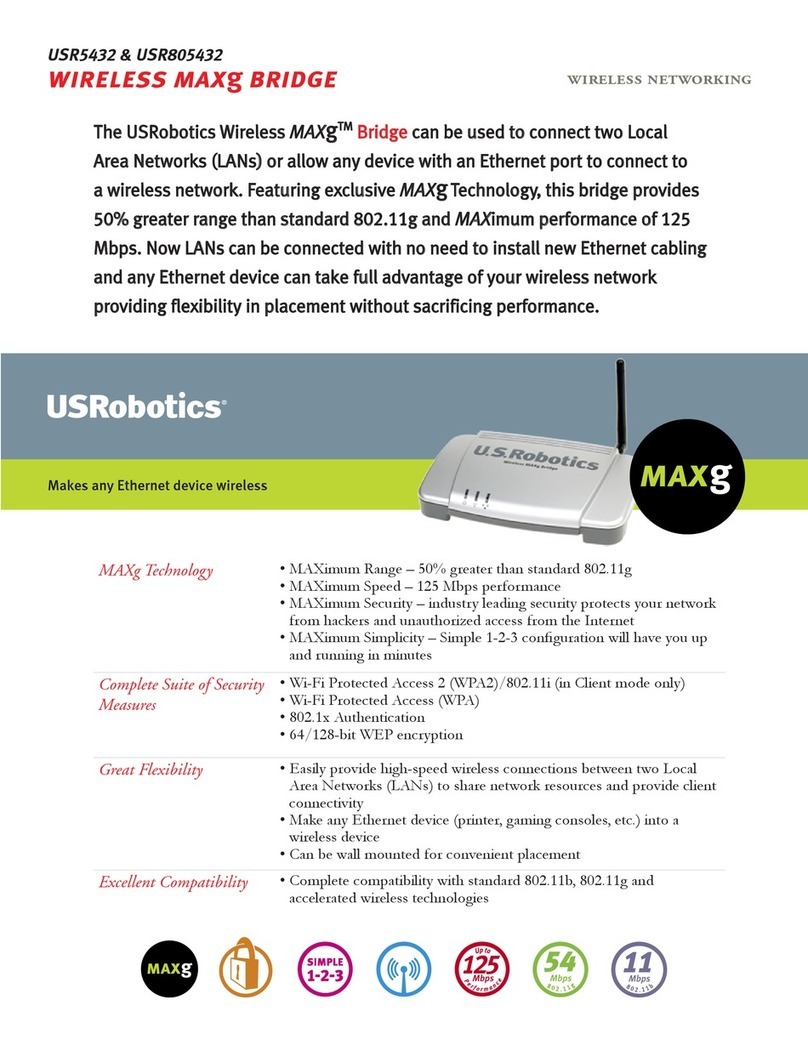 US Robotics USR5432 Specifications