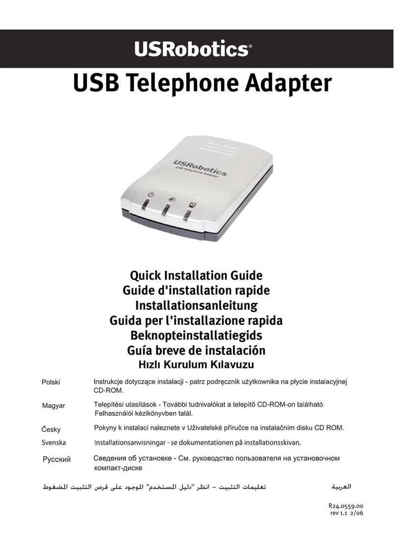 US Robotics USR9620 User manual
