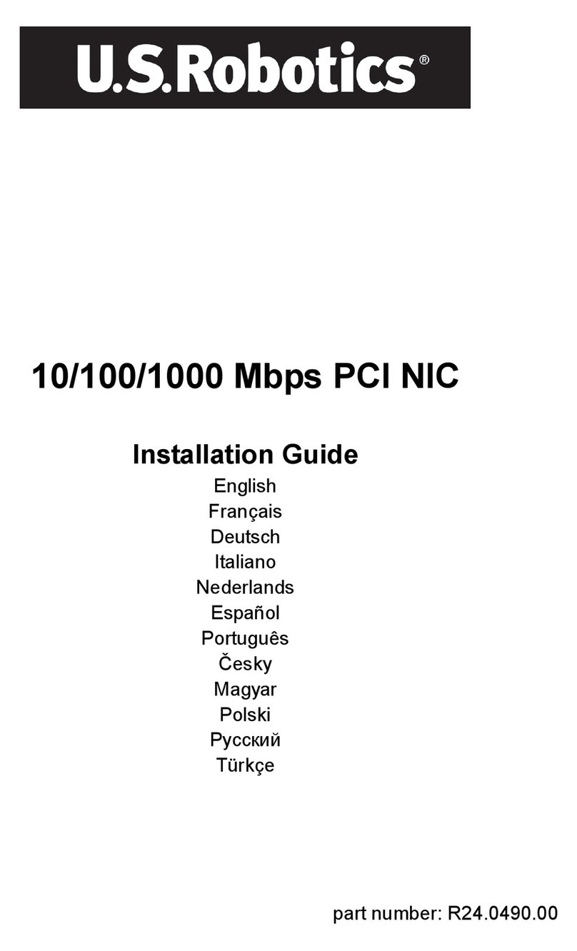 US Robotics USR997902 installation guide US Robotics USR997902 installation guide