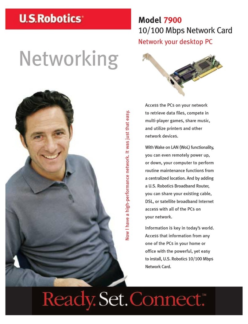 US Robotics USR997900A Specifications