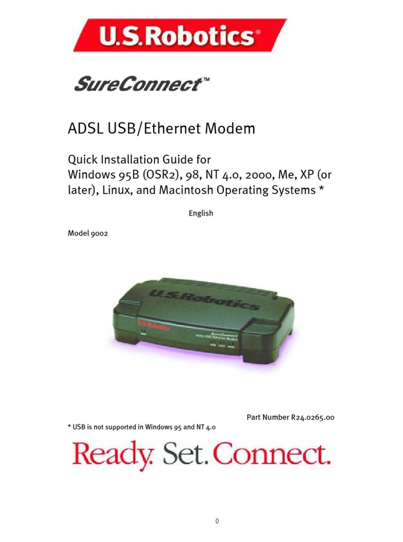 US Robotics USR9002 User manual