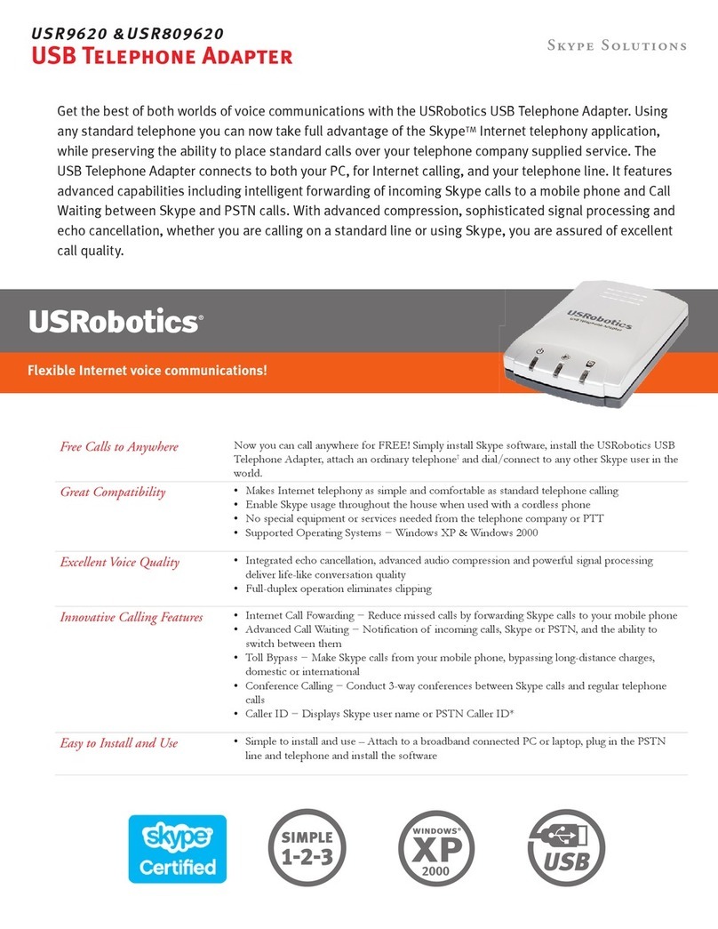 US Robotics USR9620 User manual