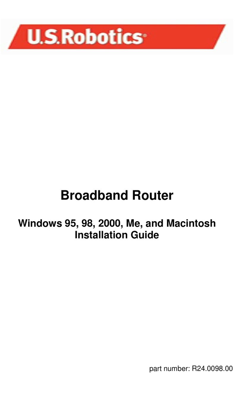 US Robotics USR8000 User manual US Robotics USR8000 User manual