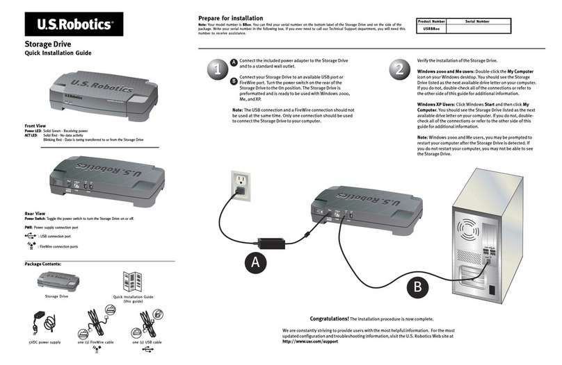 US Robotics USR8800 User manual