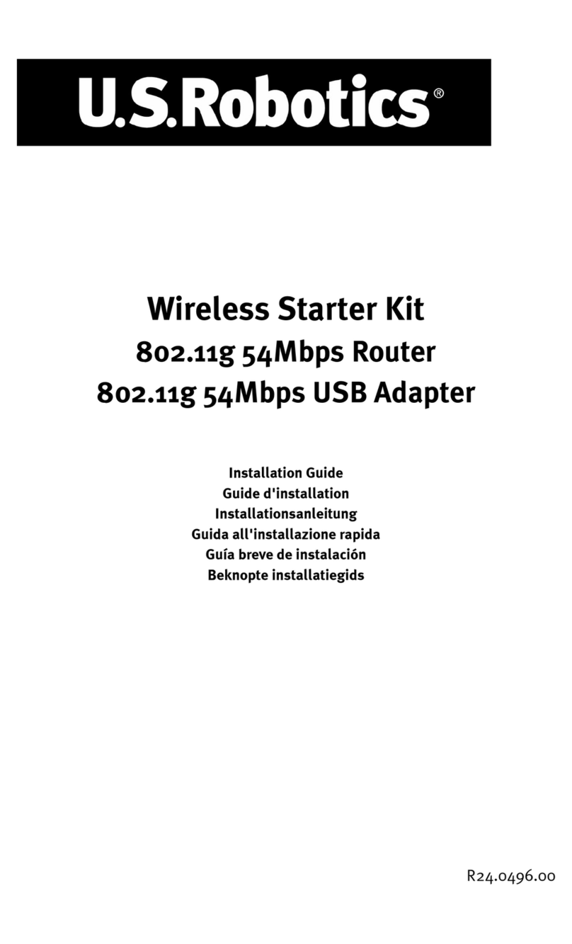 US Robotics USR5462 User manual US Robotics USR5462 User manual