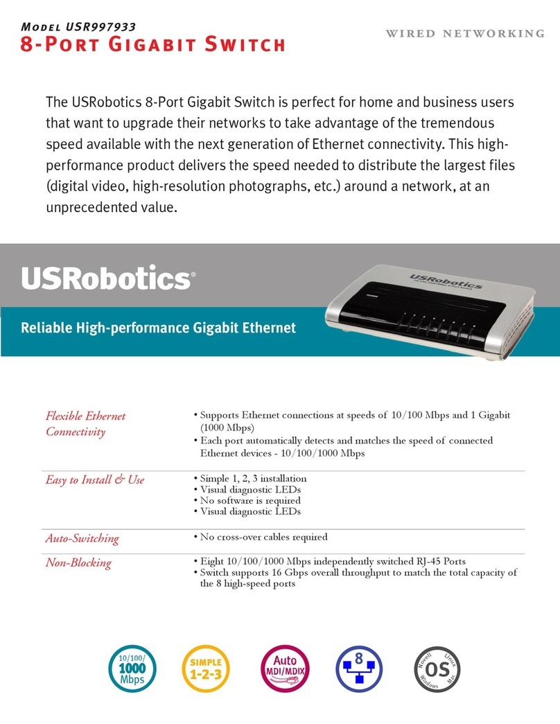 US Robotics USR997933 User manual