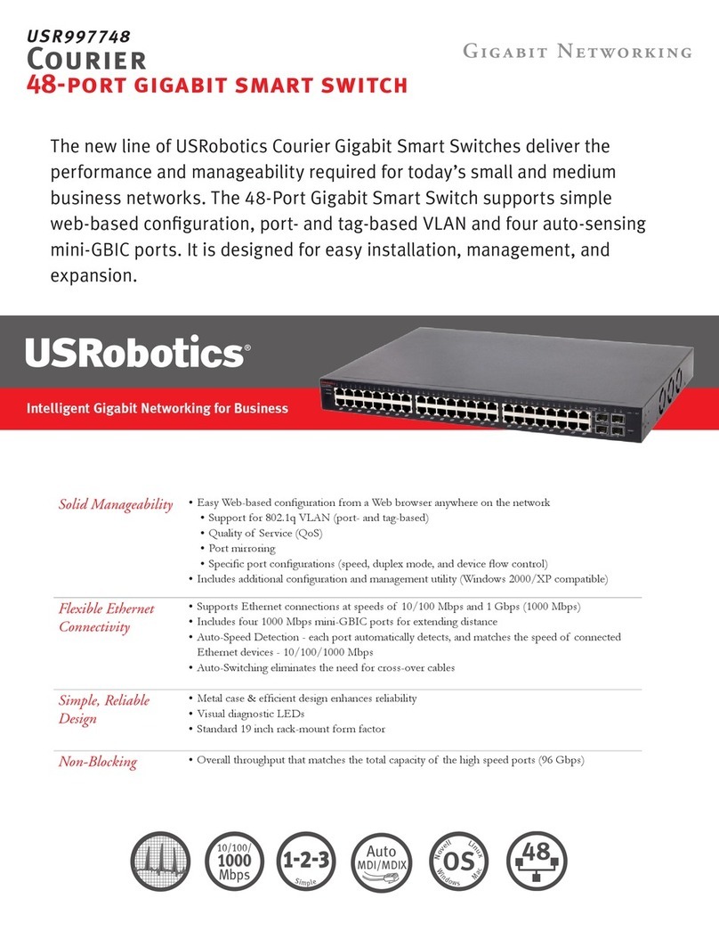 US Robotics Courier USR997748 User manual