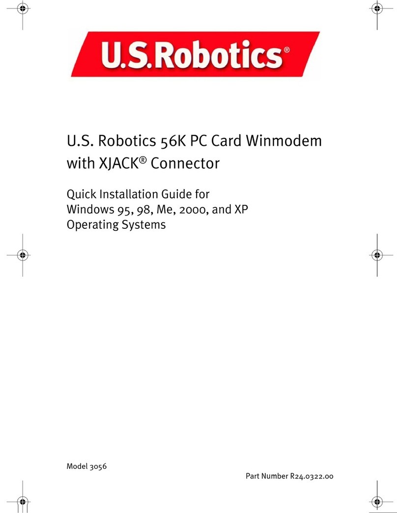 US Robotics USR3056 User manual