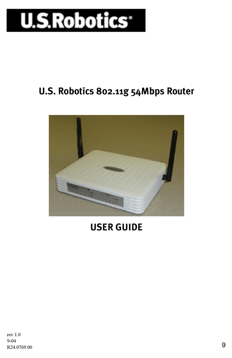 US Robotics USR5462 User manual US Robotics USR5462 User manual