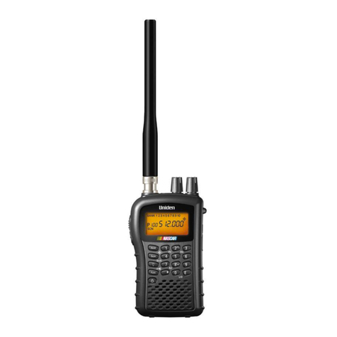 Uniden BC72XLT User manual