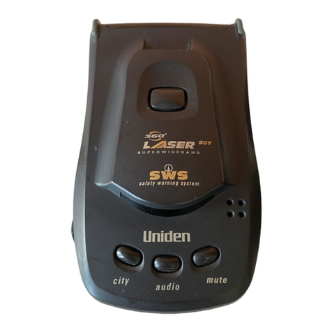 Uniden LRD747 User manual