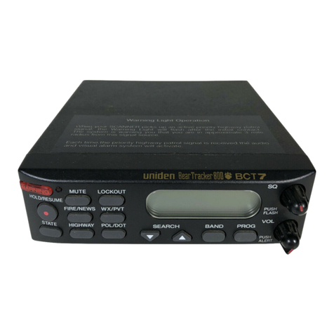 Uniden BCT7 User manual Uniden BCT7 User manual