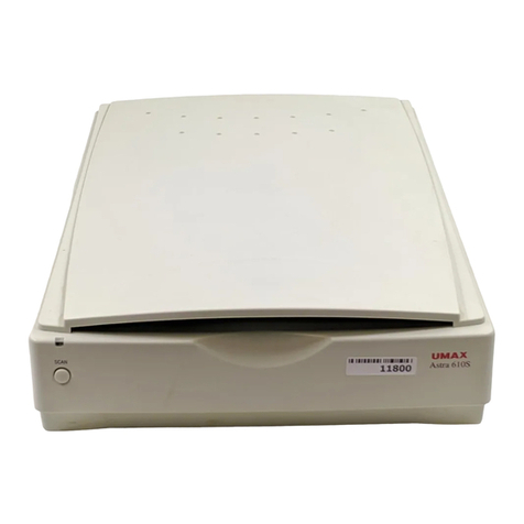 UMAX Technologies Astra 610S Operation manual