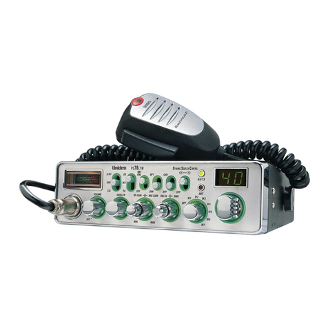 Uniden PC78LTW User manual