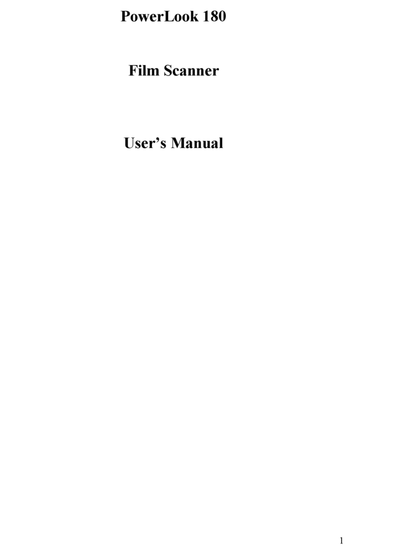 UMAX Technologies PowerLook 180 User manual UMAX Technologies PowerLook 180 User manual