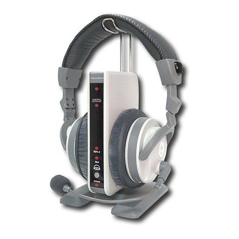 Turtle Beach Ear Force X4 User manual