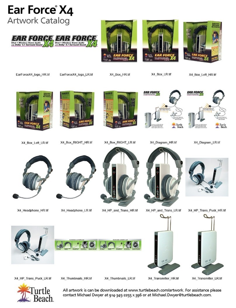 Turtle Beach Ear Force X4 Manual