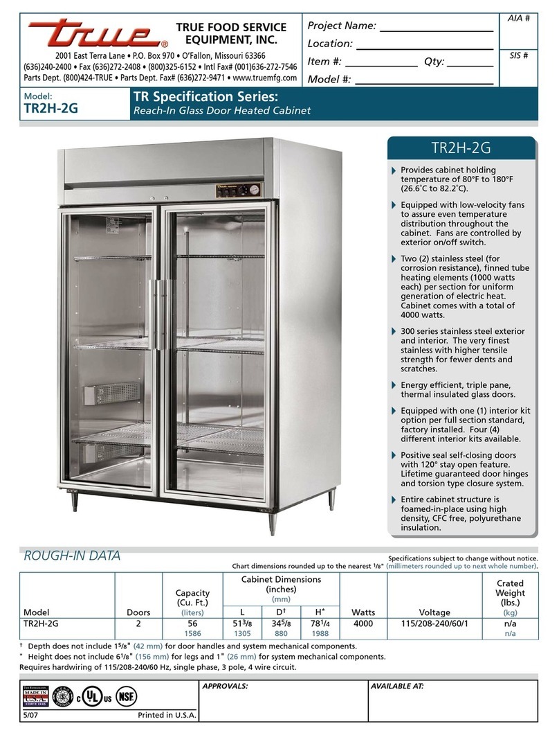 True TR2H-2G User manual