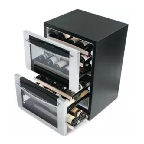U-Line 2075DWRWC Wine Captain Specifications