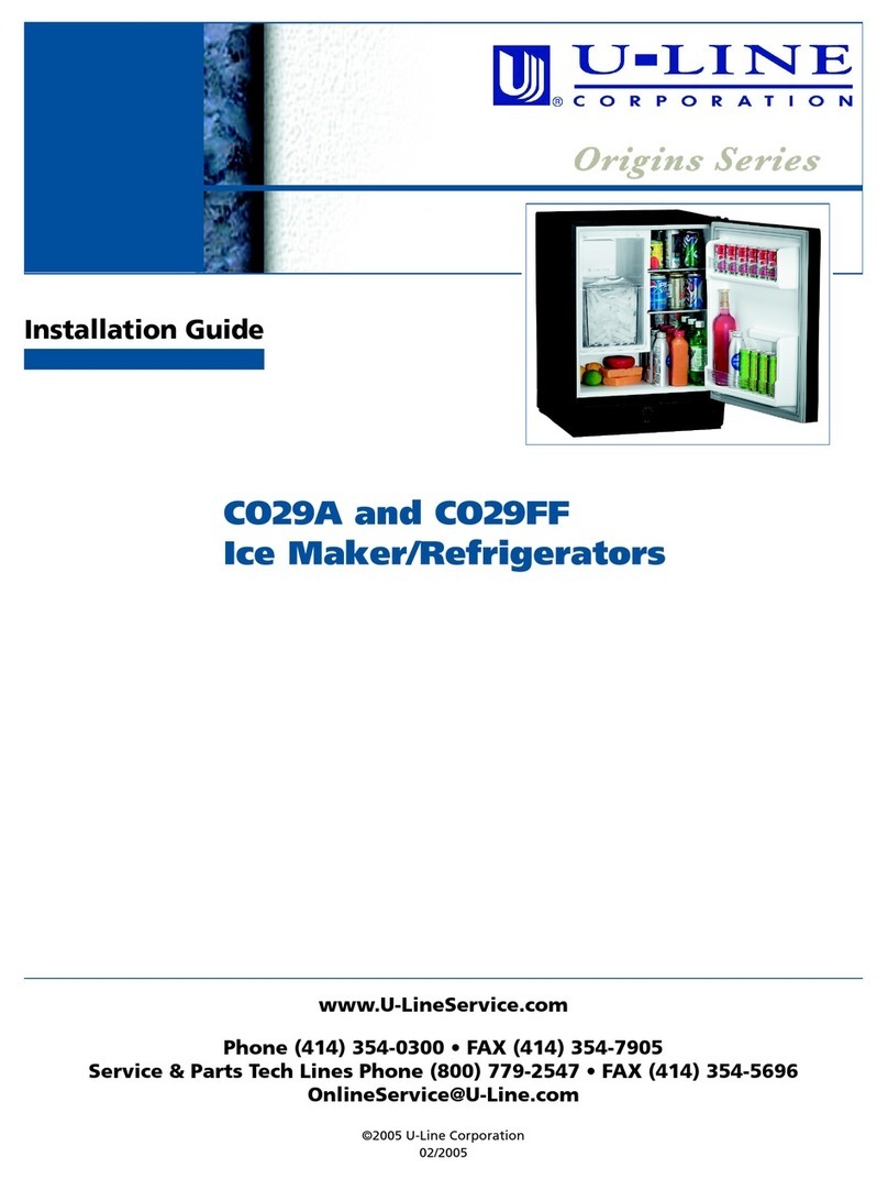 U-Line Combo CO29 installation guide